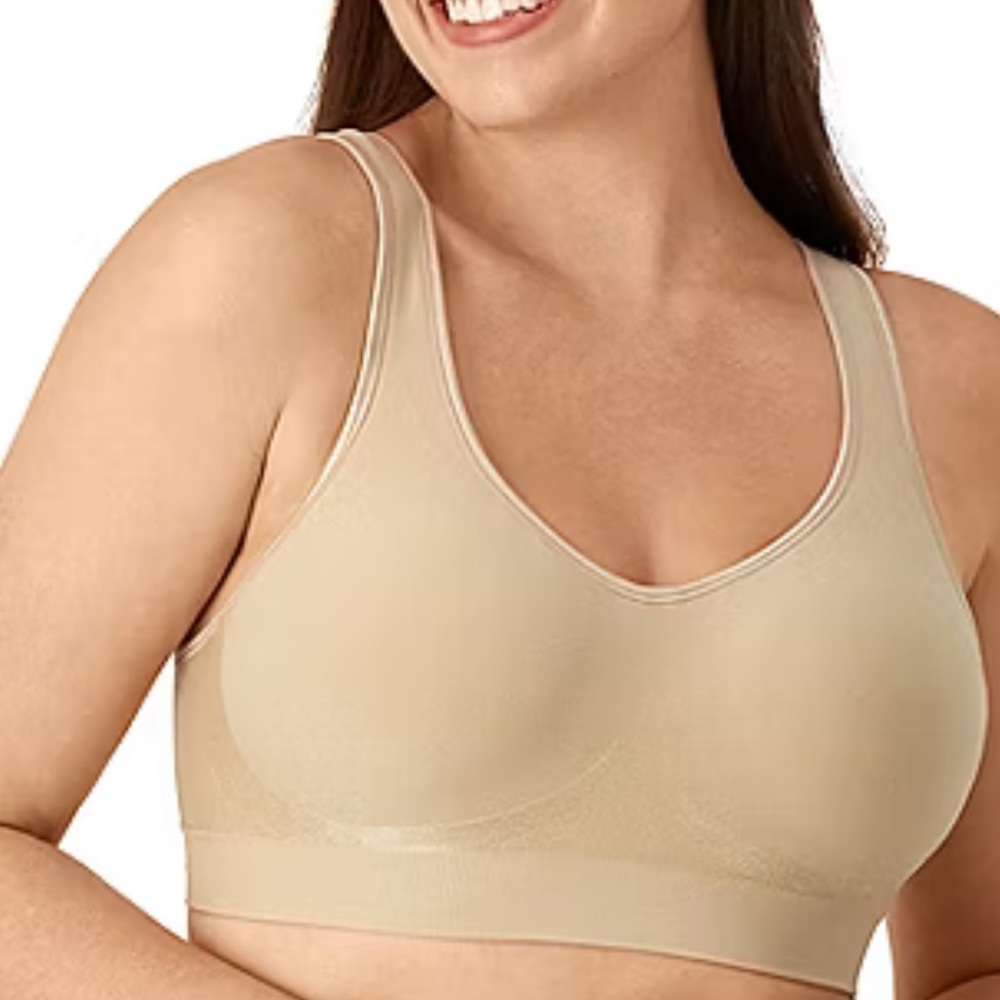 NEW Bali Comfort Revolution Comfortflex Fit pack of 2 bras size: 2XL